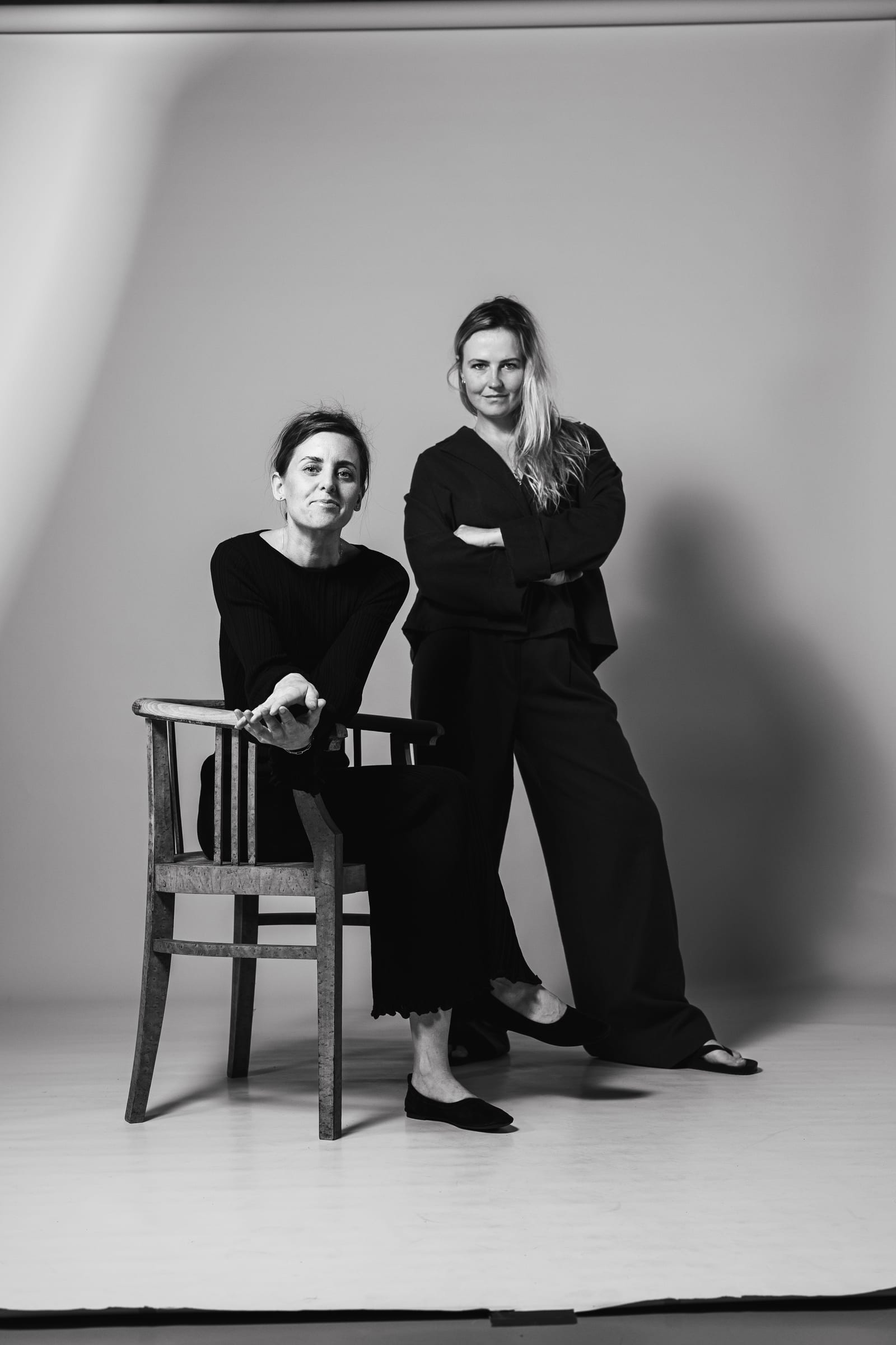 Lotta und Maria im Studio